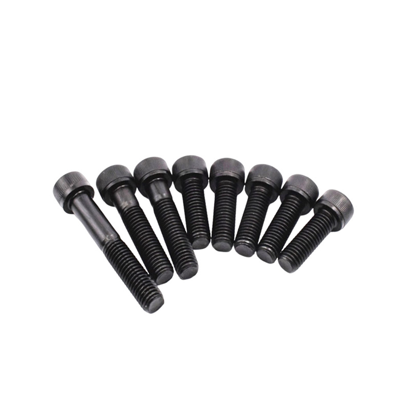 A2 70 scriú soicéad heicseagánach cruach dhosmálta dubh dubh