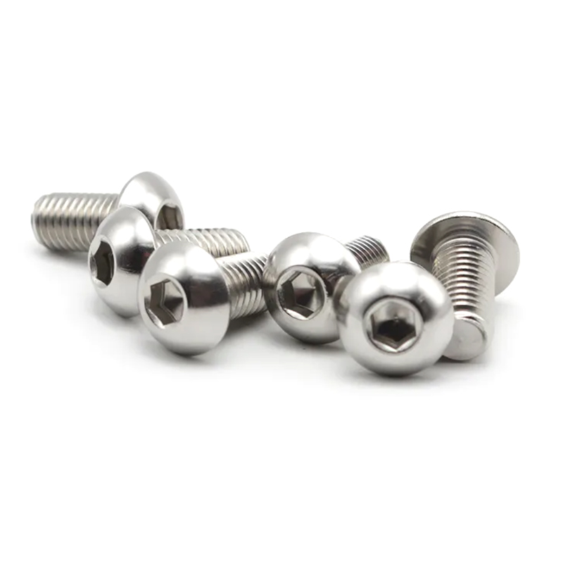 Alloy Cruach M5*10 Sinc Plátáilte Ceann Babhta Scriú Soicéad Heicse