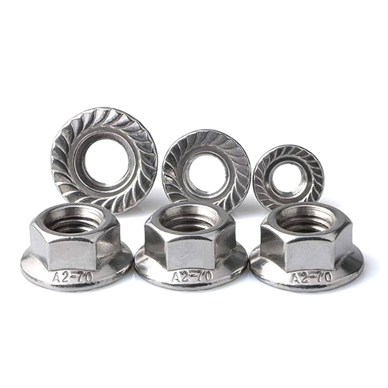 M16-1.5 Sinc Platáilte Heics Flange Cnó Neamh-duillín