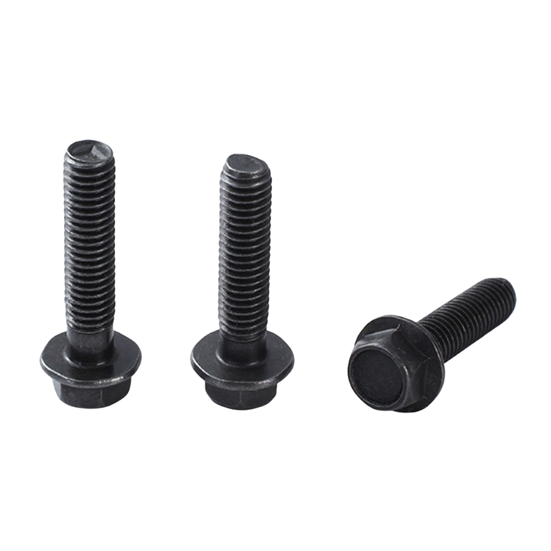 M5*10 Grád 8.8 Cruach Carbóin Boltaí Ceann Heicse flanged