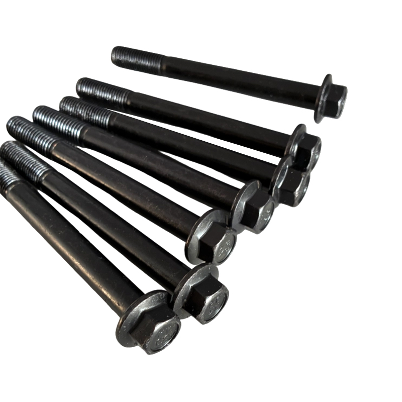 Boltaí Flange Heicseagánacha Galbhánaithe M6*20 Alloy Steel