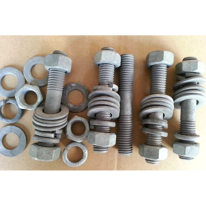 M24*200 Boltaí Ard-Láidre Cruach Alloy do Struchtúr Cruach M24*200 Boltaí Ard-Láidre Cruach Alloy do Struchtúr Cruach